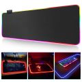 RGB LED Light Gaming Mousepad Waterproof Large Mouse Pad Gamer Mouse Carpet Big Mause Keyboard Pad PC Desk Play Mat with Backlit. 