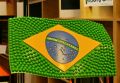 Non-slip Mat Car Dashboard Sticky Mat Brazil Logo 01 piece.