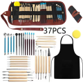5-61Pcs Pottery Clay Sculpting Tools Pottery Carving Tool Kit With Carrying Case Bag For ceramics Supplies Polymer Sculpture Set. 