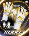 5 inch mini mall X H3 finger safe goalkeeper gloves (ROBO3 H3 free gift). 