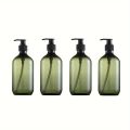 4PCS 300ml Bathroom Soap Dispenser Reusable Hand Pump Dispenser Bottle Bathroom Shower Gel Shampoo Refillable Bottle Container. 