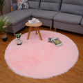 40 Cm Round Rug For Bedroom Super Fluffy Circle Rugs Cute Soft Faux Non Slip Shaggy Rug For Kids Girls Home Dorm Decor. 