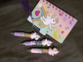 Diary with pen unicorn. 