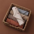 5PC Baby Towel New Born Items Stuff Muslin Squares Infant Newborn Hand Bath Shower Face Towels Soft Cotton Gauze Baby Washcloth.