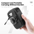 WEST BIKING Bicycle Saddle Bag Lightweight Waterproof Bike Seat Tail Bags Wear-Resistant Rotating Lacing Buckle Bike Accessories. 