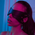 Mystery Erotic Bondage Mask Blindfold Gothic Bdsm Cosplay Mask Carnival Halloween Party Masquerade Sexy Leather Mask Supplies. 