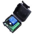 433mhz Wireless Remote Control Switch DC12v 10A 1ch Relay Receiver for Smart Home Garage Shutter Roll Door. 