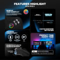 FANTECH WGP15V2 EOS PRO II Wireless Game controller K-Silver Hall-Effect and Trigger 1000Hz Polling  Rate Interchangeable D-Pad. 