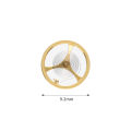 1/2pcs Full Balance Wheel Assembly Kit for Seiko Watch Movement 46941 46943 Accessories for Watchmaker Movement Repair Tools. 