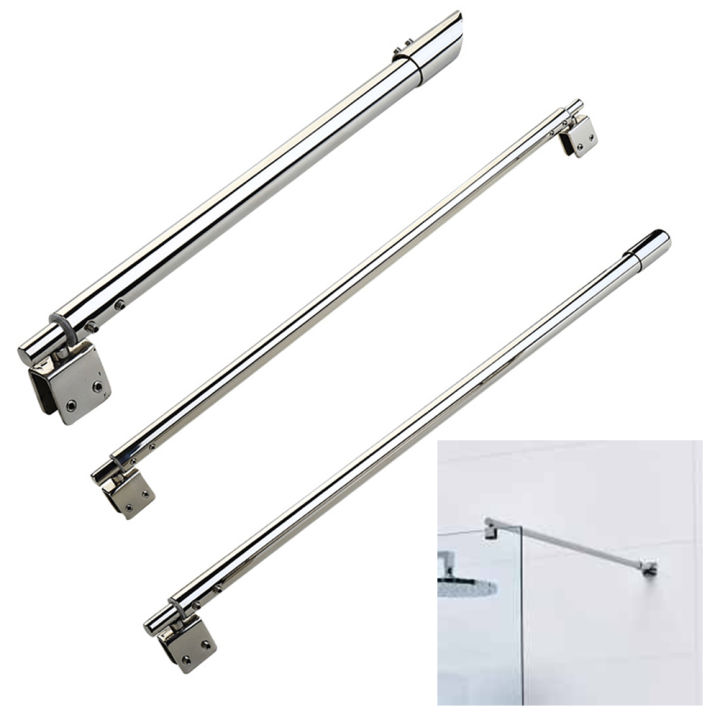 1 PCS Adjustable Stainless Steel Shower Screen Support Bar Arms For 8 ...