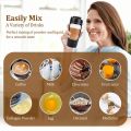 650ml Electric Shaker Bottle Portable Whey Protein Automatic Stirring Blender Multipurpose Juice Mixer Cup Fitness for USB Rechargeable.