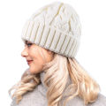 Winter Women Hat 2024 New Autumn Handmade Female Warm Cap Knitted Beanie Girl Hats Woman Bonnet Femme Chunky Thick Stretchy Hats.