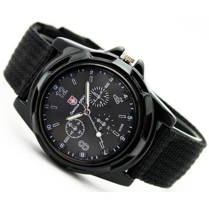 Fabric%20Canvas%20Strap%20Casual%20Cool%20Round%20Dial%20Wrist%20Watch%20-%20Image%203