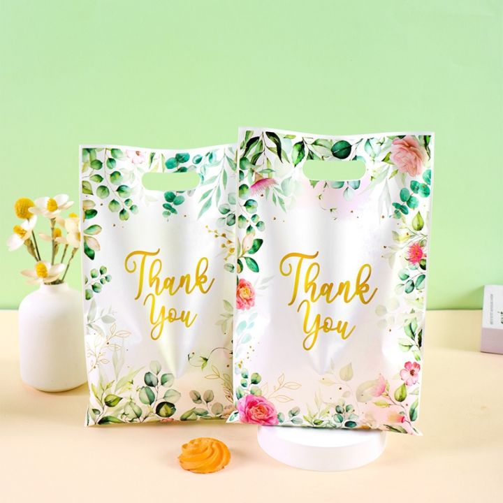 10/20/50Pcs%20Thank%20You%20Gift%20Bags%20Plastic%20Candy%20Cookie%20Packaging%20Bag%20for%20Wedding%20Birthday%20Party%20Favors%20Small%20Business%20Supplies%20-%20Image%205