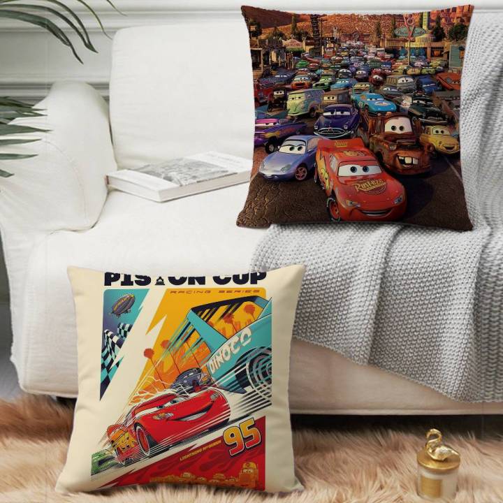 1PC%20Cartoon%20Cars%20Movie%20Lightning%20Mc%20Queen%20Pillow%20Case%20Square%20%20Bedroom%20Sofa%20Leisure%20Comfort%20Cushion%20Car%20Home%20Decoration%20-%20Image%203