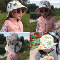 Summer Panama Baby Girls Hat Autumn Cartoon Boys Fisherman Hat Baby Sun Hat Outdoor UV Bucket Hat for Kids Toddler Bonnets. 