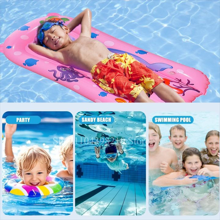 Inflatable Pool Floating Seat Swimming Ring Water Hammock Swimming Circle Pool Bathtub Water Play Tube Equipment