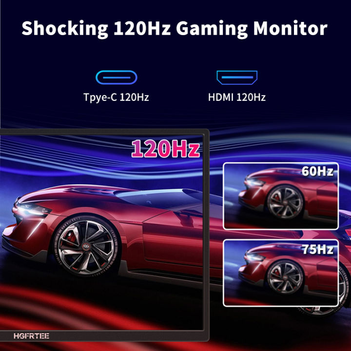 HGFRTEE%2018.5inch%20Portable%20Monitor%20ADS-IPS%20120Hz%20RGB100%25%20Extended%20Display%20Laptop%20Second%20Screen%20With%20VESA%20Hole&Stand%20-%20Image%202