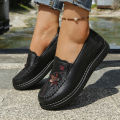 Women Shoes Ultra-Light Polyurethane Sole Artificial Leather Shoes Woman 2026 Summer Ladies' Single Shoes.
