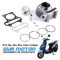 Scooter ATV 139QMB 139QMA Engine GY6 50cc 60cc 80cc 100cc Cylinder 47mm 50mm Cylinder Piston Rings Assy 4 Stroke Scooter Moped. 