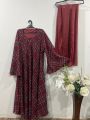 Trendy Print Abaya with Stolar for Women – 50+ Designs Available. 