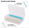 20 PCs Interdental Brushes Floss Sticks Compatible Soft Cleaning Tool. 