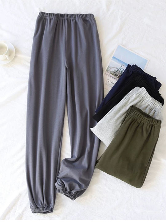 Men's%20Pajama%20Pants,%20Men's%20Pants,%20Spring%20&%20Fall%20Single-Piece%20Home%20Pants%20That%20Can%20Be%20Worn%20Outside,%20Korean%20Style%20Home%20Pants,%20Autumn%20and%20Winter%20Styles%20-%20Image%202