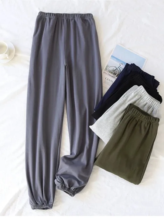 Men's%20Pajama%20Pants,%20Men's%20Pants,%20Spring%20&%20Fall%20Single-Piece%20Home%20Pants%20That%20Can%20Be%20Worn%20Outside,%20Korean%20Style%20Home%20Pants,%20Autumn%20and%20Winter%20Styles%20-%20Image%202