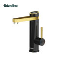 Briwellna Water Heater Flowing Faucet 220V Electric Tankless Water Heater Tap Swivel Spout Electric Faucet Water Heating Geyser.