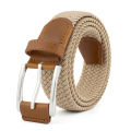 1Pcs New Luxury Men's Elastic Woven Belt Casual Sports Canvas Golf Belt Adjustable Waistband,For Men Women,For Jeans Pants Dress. 