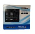 6 Channel PMX602D Yamaha Powered Mixer 350W*350W BT USB MIC AUX DSP ECHO EFFECT. 