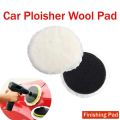 Wool Polishing Disc Car Beauty Waxing Self-adhesive Disc - Car polishing disc Polisher/Buffer kit Soft Wool Bonnet Pad White 4,5,7 inch. 