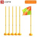 Water Injection Base/Football Sign Pole/Flag Logo Bar Assembly Part Training Equipment Sign Obstacle Marker Rod Part.