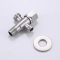 Stainless steel triangle valve, hot and cold water inlet valve for toilet, water heater, kitchen sink, triangle valve. 