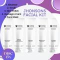 Johnson White Cosmetics Facial Kit (200ML Each) Pack of 5. 