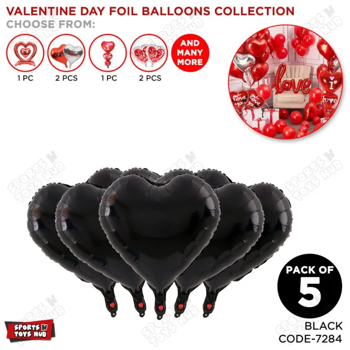 18%20Inch%20Heart%20Shape%20Foil%20Balloon%20Set%20Collection%20-%205%20Pcs%20-%20Image%209