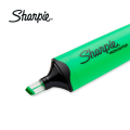 Sharpie highlighter clear view smear guard-Green. 