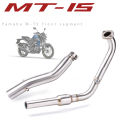 MT15 R15 V3 V4 Motorcycle Exhaust Full Systems Stainless Steel Pipe Header Pipe For Yamaha MT15 R15 V3 V4 2017-2023 Years. 