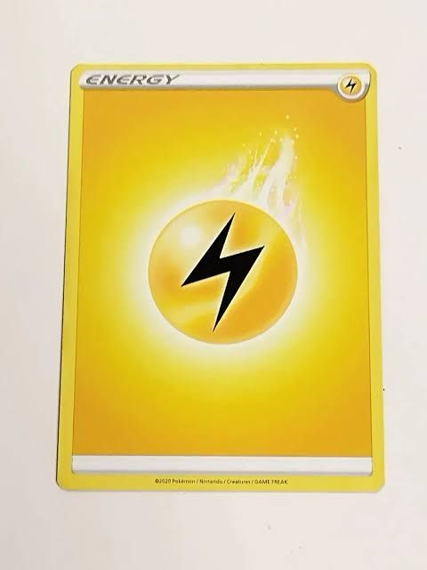 Original Pokemon Card ELECTRIC ENERGY - 2020 NM KY |