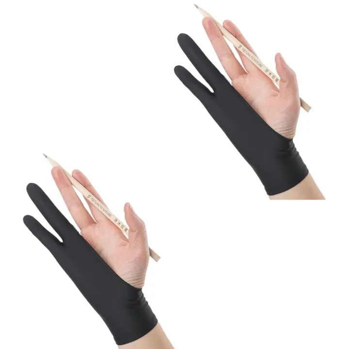 1/2pcs%20Stylus%20Black%20Blue%20Grey%20Pink%20Anti-fouling%20Anti-Scratch%20Two%20Finger%20Glove%20Tablet%20Drawing%20Glove%20Painting%20Glove%20Screen%20Glove%20-%20Image%207