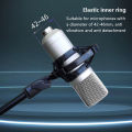 Universal Professional Condenser Microphone Shock Mount Holder Studio Recording Bracket For Large Diaphram Mic Clip.