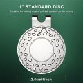 4-pack Golf Cap Clips - Zinc Alloy With Strong Magnet, Magnetic Hat Clips For Metal Ball Markers, Great for Golf Lovers.