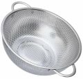 All Purpose Stainless Steel Fine Mesh Strainer Net Baskets with Handles Resting Base Colander Set Kitchen Supplies. 