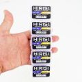 Hirisi 50pcs PTFE Coated High Carbon Stainless Steel Barbed Fish Hook With Eye 8027 Fishing Accessories Spliceable Plastic Box.