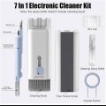 7 in 1 Electronic Cleaner Kit, Keyboard Cleaner Kit with Brush Multifunctional Cleaning Kit for Earphone, Keyboard, Laptop, Phone, PC Monitor. 