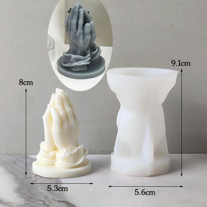 Prayer%20Hands%20Silicone%20Candle%20Mold%203D%20Gesture%20Crafts%20Resin%20Plaster%20Soap%20Cement%20Casting%20Molds%20Home%20Decor%20Handmade%20Gift%20Making%20-%20Image%207