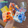 Original Zootopia Polaroid Camera Keychain Creative Children Toy Backpack Keychain Pendant  for Kids Birthday Party Souvenir. 