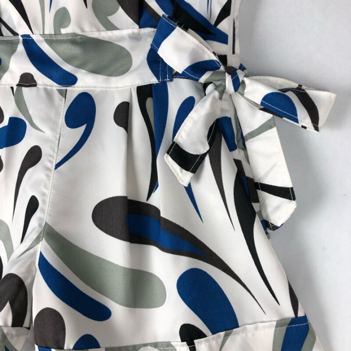 Iconic%20Blue%20looknum%20shorts%20#2840%20Drawstring%20waist%20silk%20satin%20trim%20pocket%20and%20bow%20tie%20waist%20pants%20women%20beach%20pants%20-%20Image%204