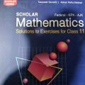 Math 11 key book scholar kpk and federal borad. 