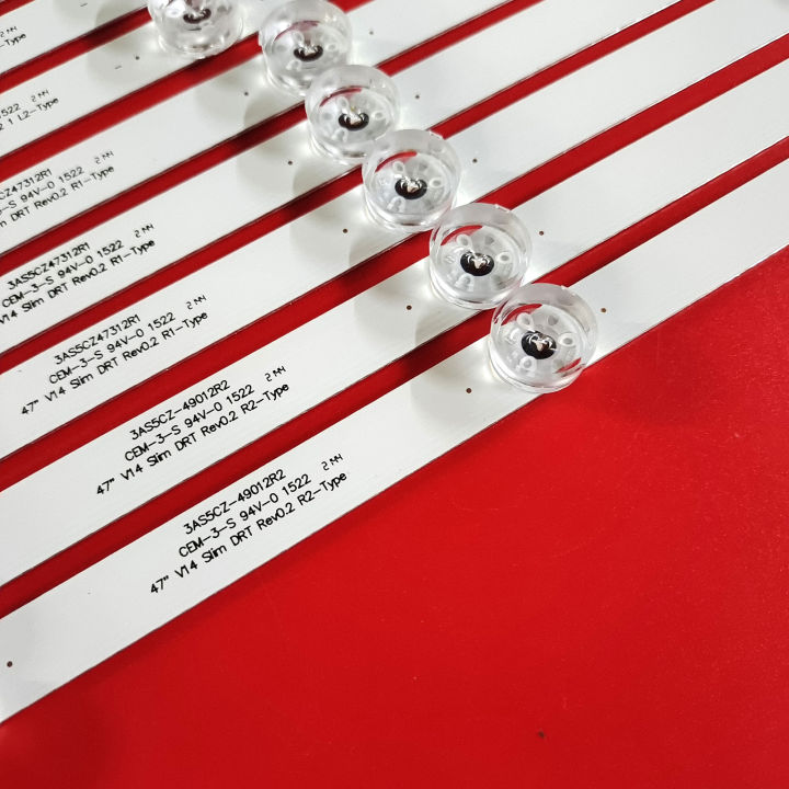 10Pcs/1Set%20LED%20Backlight%20Strip%20for%20Panasonic%2047"%20TV%20TX-47AS650E%20TX-47ASM651%20TX-47AS650B%20TX-47AS740E%2047%20V14%20Slim%20DRT%20L1%20L2%20R1%20R2%20-%20Image%204